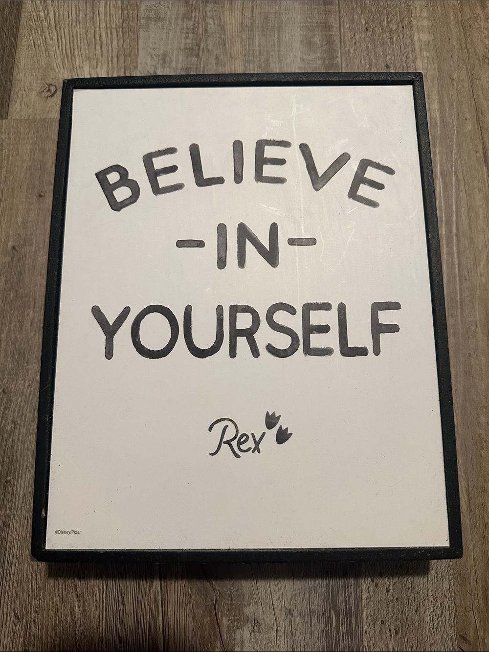 “Believe In Yourself” Wall Sign